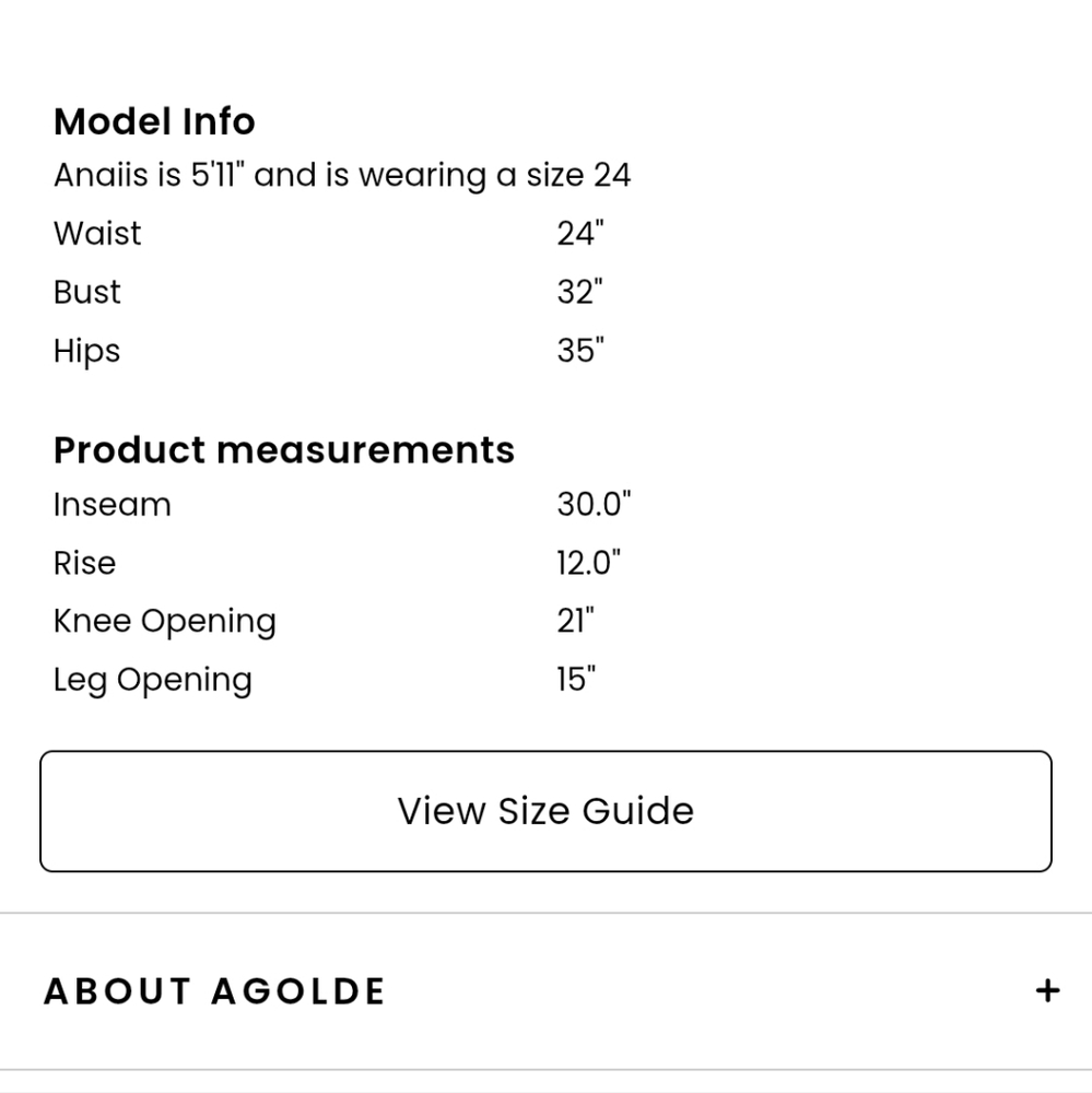 Agolde Dark Indigo Wide Leg High-Rise Jeans - Picture 3 of 11